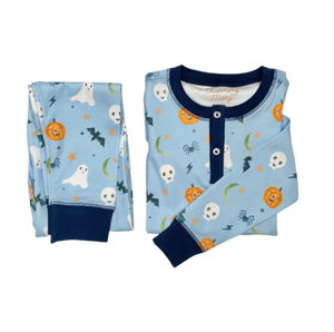 Boo And Blue Rhett Long Sleeve Pajama