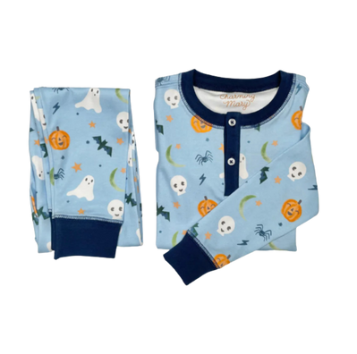 Boo And Blue Rhett Long Sleeve Pajama