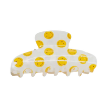 Load image into Gallery viewer, Smiley Face Hair Claw
