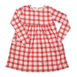 Charming Twirl Dress - Pinkie Check