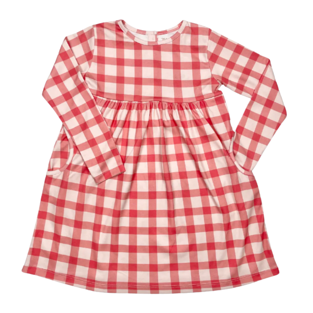 Charming Twirl Dress - Pinkie Check