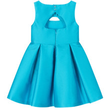 Load image into Gallery viewer, Turquoise Mikado Dress
