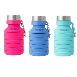 Collapsible Water Bottle With Carabiner