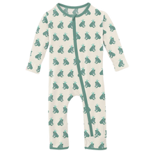 Load image into Gallery viewer, Natural Frog Prince Coverall with Zipper
