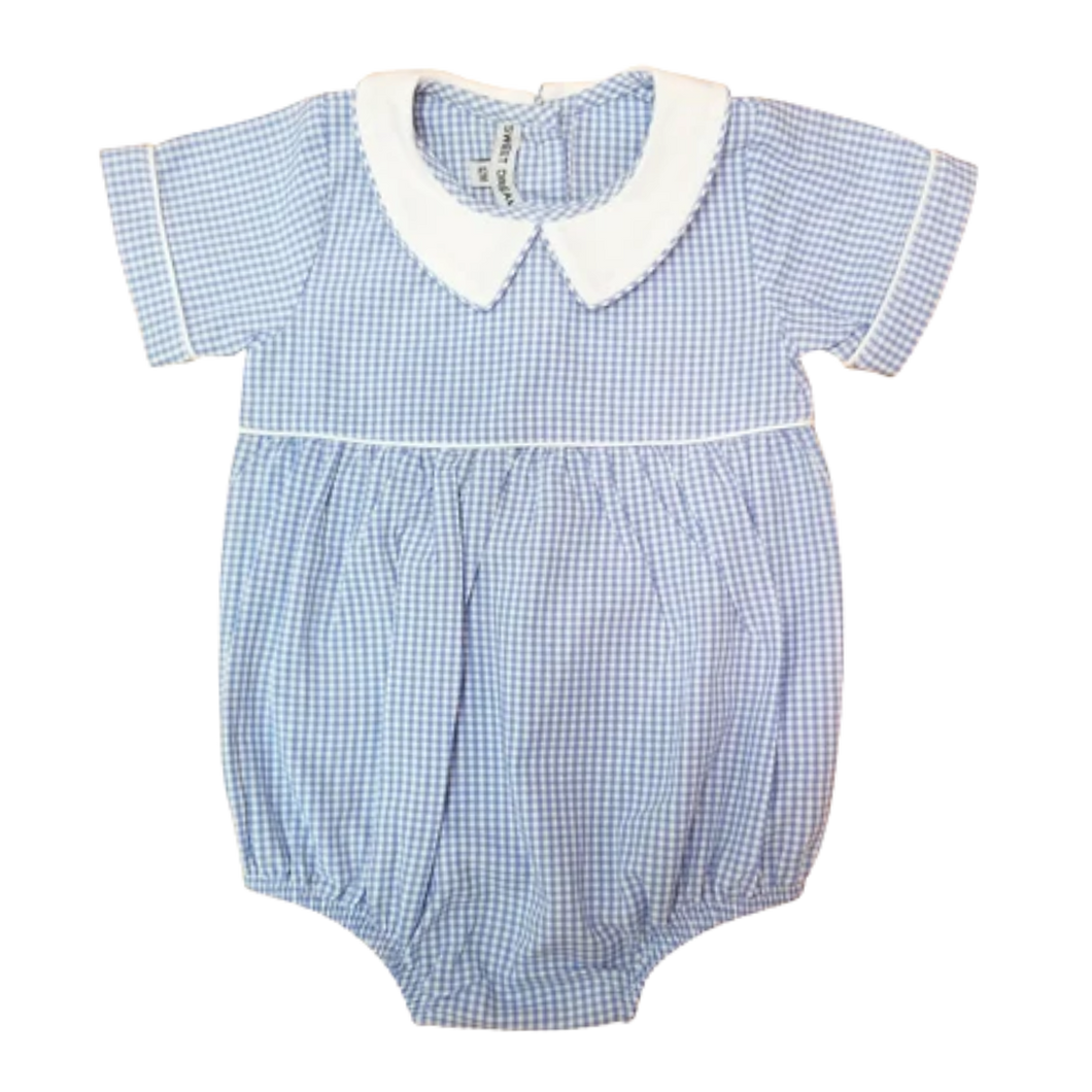 Blue Gingham Bubble