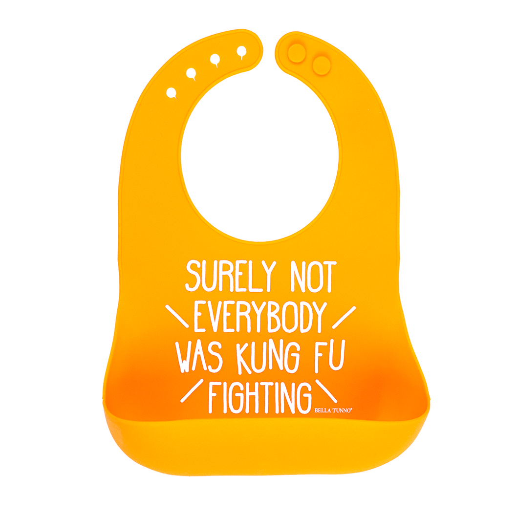 Kung Fu Fighting Wonder Bib