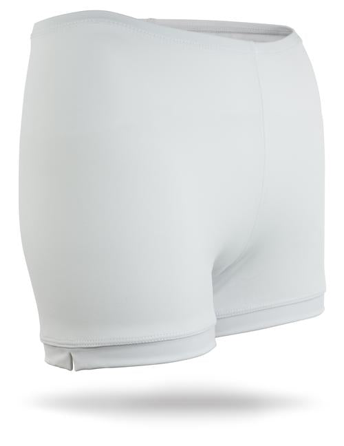 White Girls Spandex Shorts