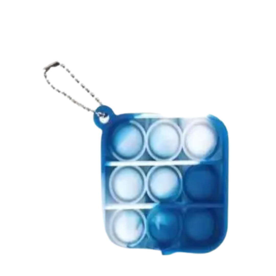 Mini Bubble Square Key Chain Fidget Toy – Belles & Beaux®