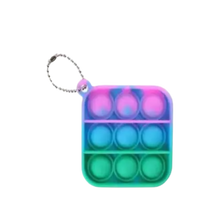 Load image into Gallery viewer, Mini Bubble Square Key Chain Fidget Toy
