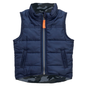 Camo Polar Fleece Vest