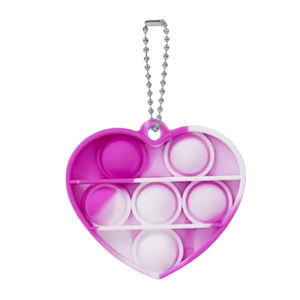 Purple popular bubble keychain