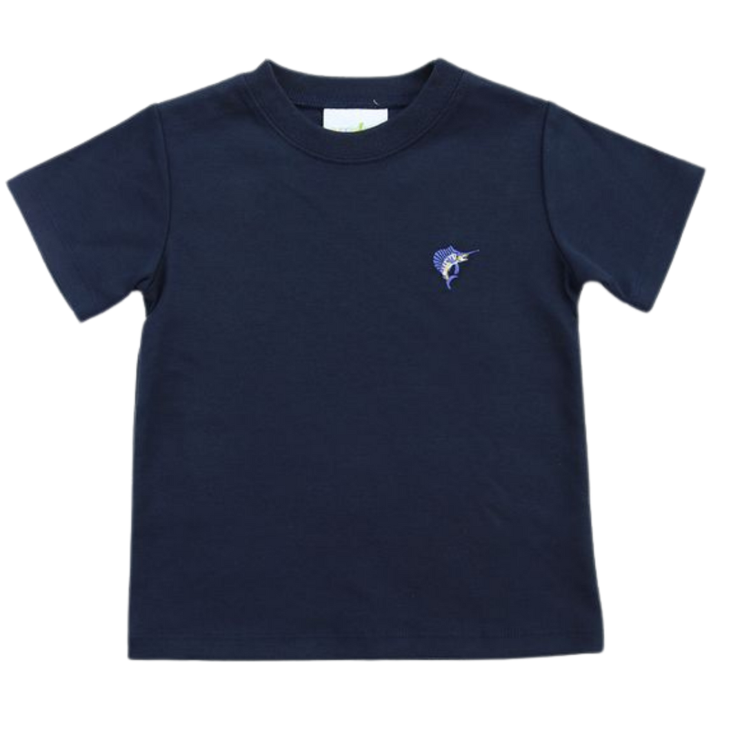 Swordfish Navy T-Shirt