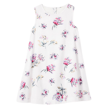 Load image into Gallery viewer, Bunty White Floral Peony Dress
