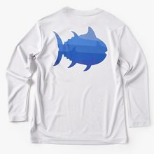 Load image into Gallery viewer, Harpoon Gray Performance Shark Tee
