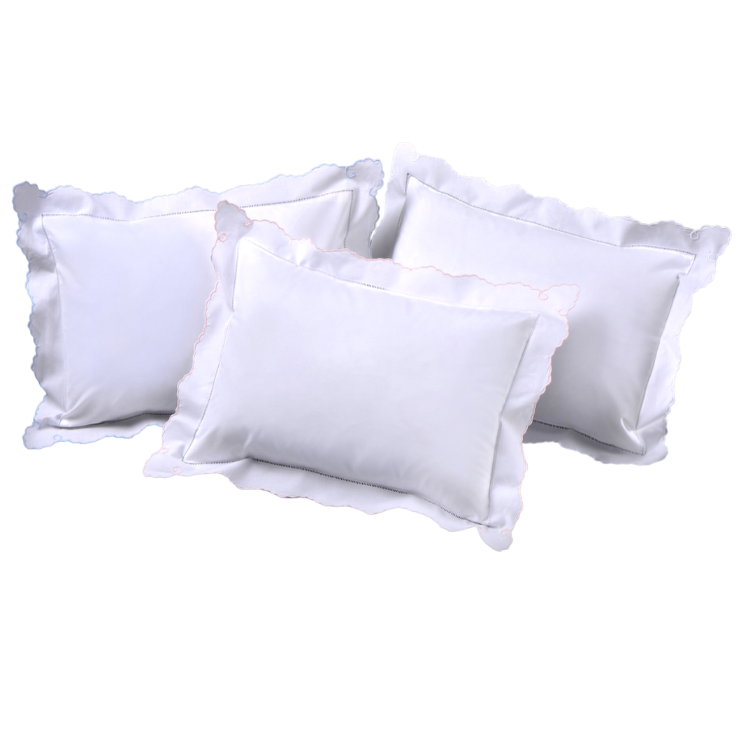 Rosepointe Scallop Pillow Case With Insert
