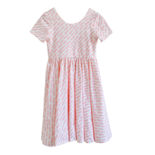 Load image into Gallery viewer, Classic Twirl Dress - Pink Dash
