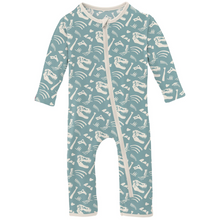 Load image into Gallery viewer, Jade Bones Coverall With Zipper
