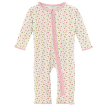 Load image into Gallery viewer, Natural Buds Muffin Ruffle Coverall With Zipper
