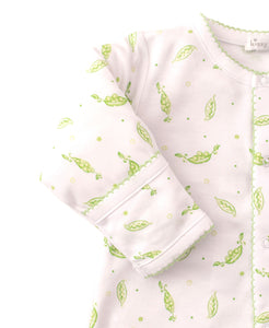 Green Peas Print Converter Gown
