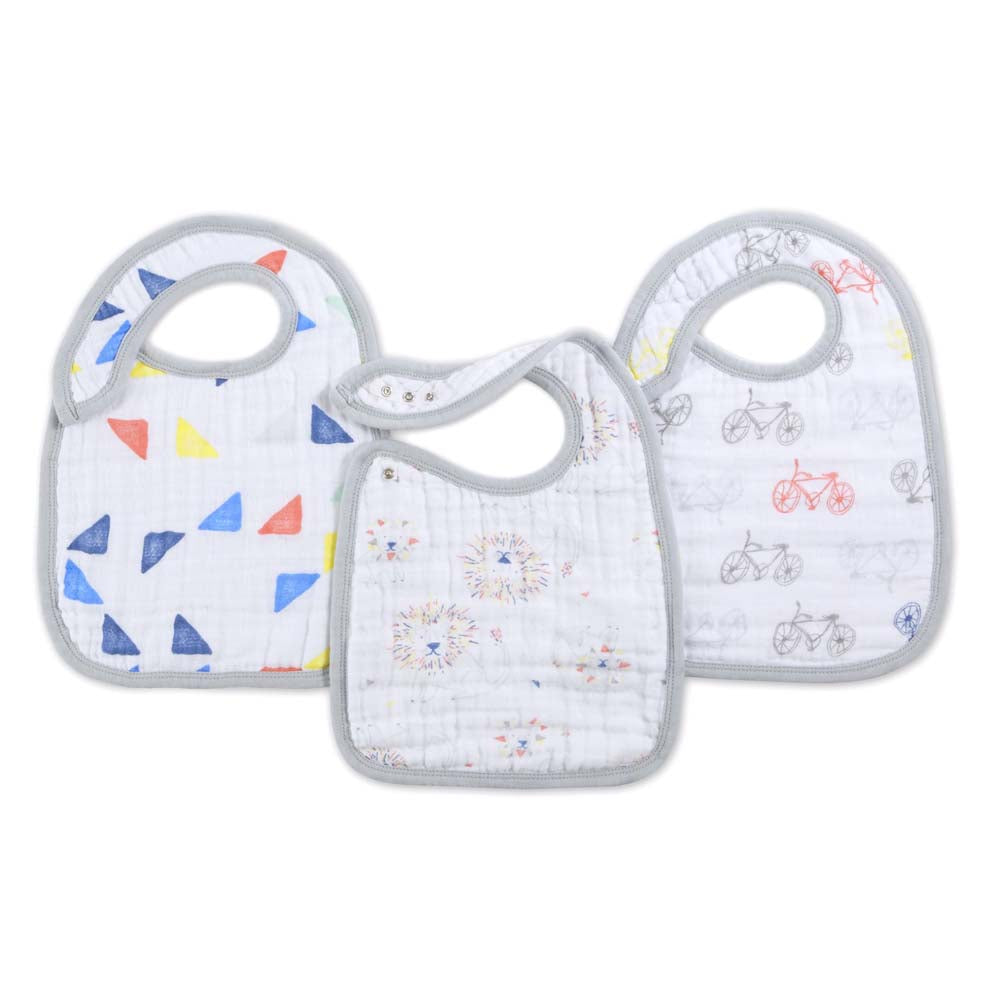 Classic Snap Bibs - Leader of the Pack