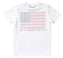 Load image into Gallery viewer, White Americana Performance Tee
