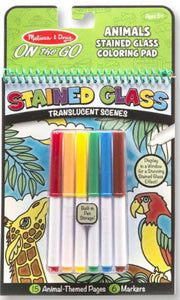 Stained Glass Coloring Pad