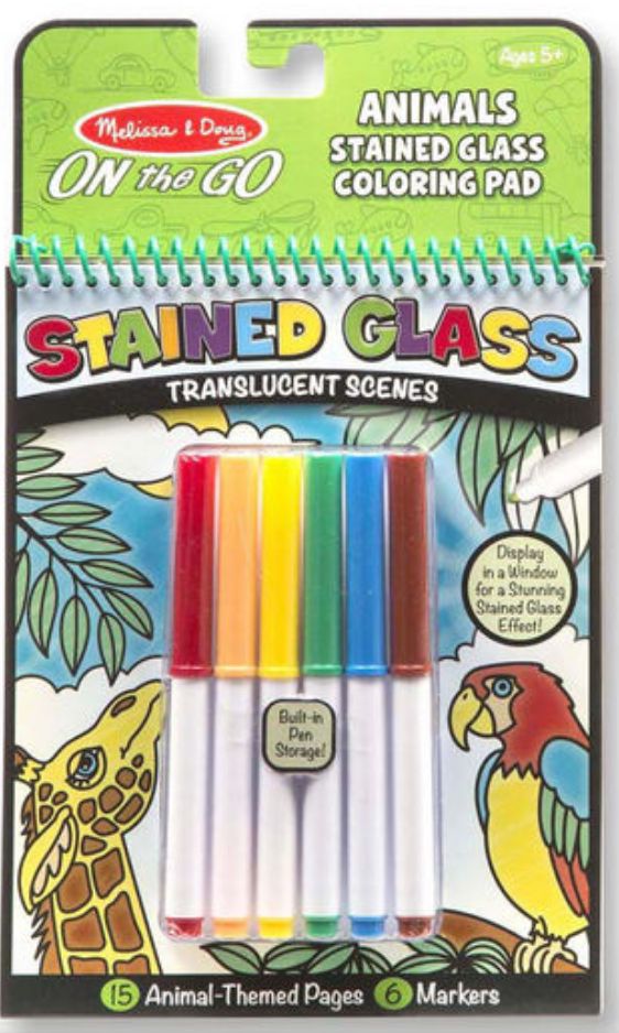 Stained Glass Coloring Pad