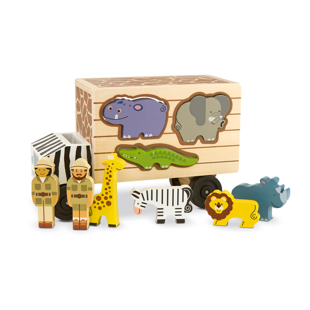 Animal Rescue Shape Sorting Truck