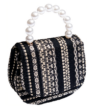 Load image into Gallery viewer, Astrid Gilded Woven Bag
