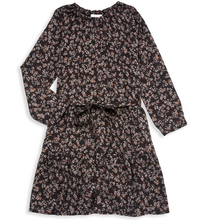 Load image into Gallery viewer, Long Sleeve Tiered Dress - Autumn Floral
