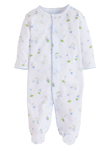 Golf Printed Footie Pajamas