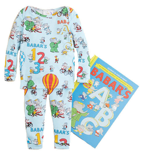 Babar Books to Bed Set