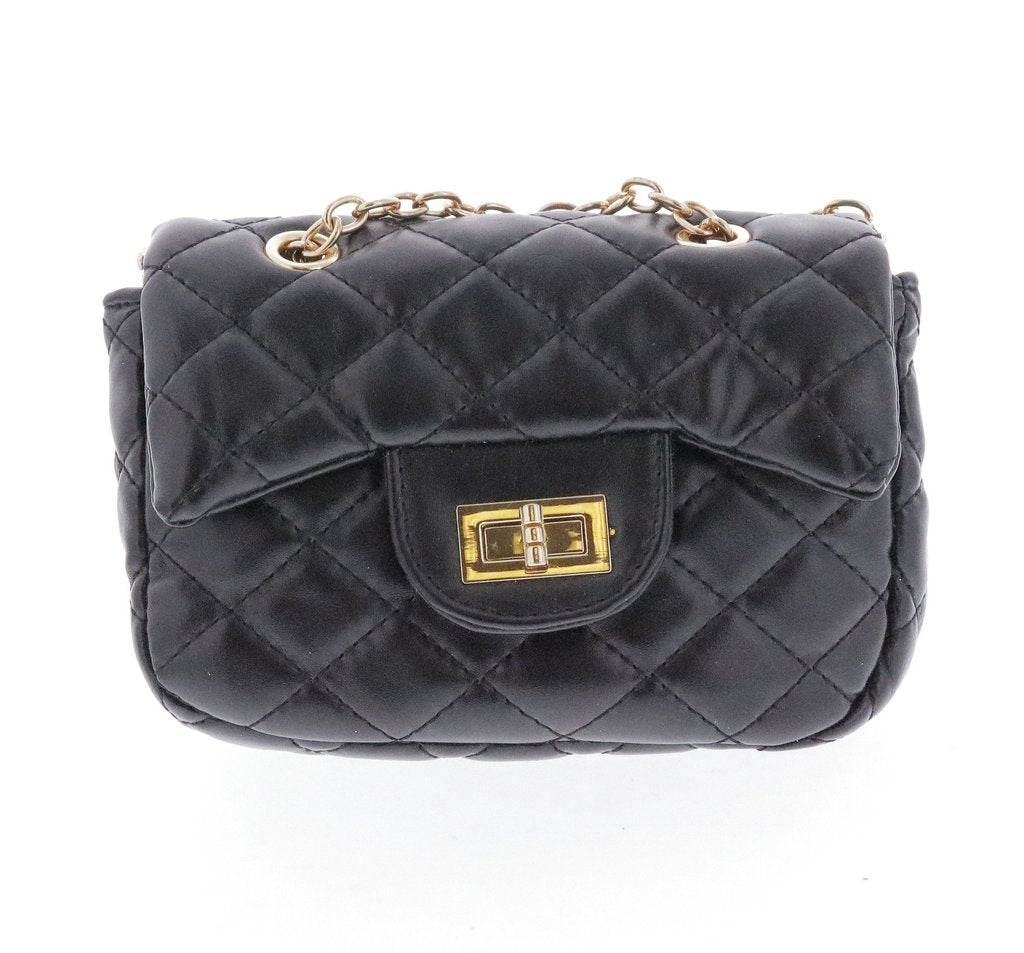 Diamond Quilted Cross Body Bag