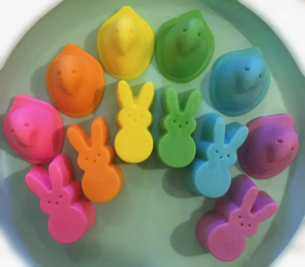 Easter Peeps Chicks And Bunny Soaps