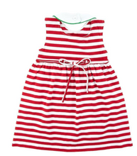 Load image into Gallery viewer, Beachside Picnic Stripe Knit Watermelon Pocket Dress
