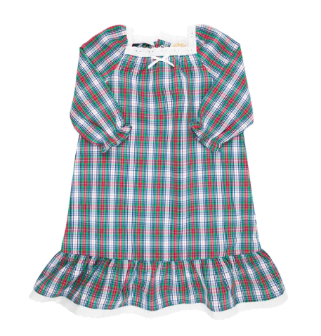 Nottingham Nightgown - Prestonwood Plaid