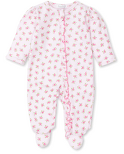 Load image into Gallery viewer, Belle Rose Print Footie With Zipper
