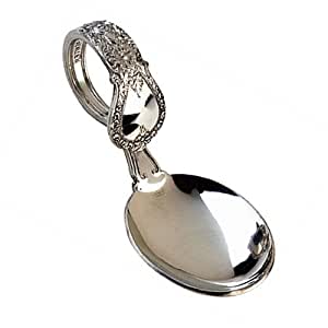 Pewter Bent Baby Spoon
