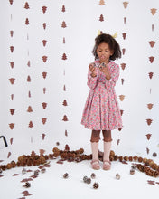 Load image into Gallery viewer, Harriette Multi Floral Peter Pan Collar Dress
