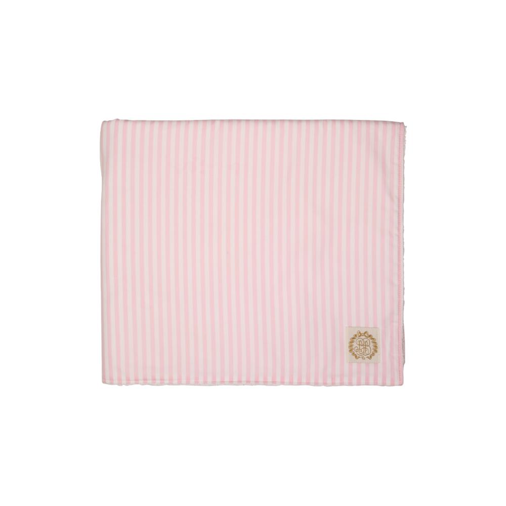 Bishop Beach Towel - Pickney Pink Stripe