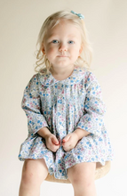 Load image into Gallery viewer, Long Sleeve Smocked Bloomer Set - Tyne Floral
