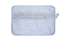 Load image into Gallery viewer, Small Hand Smocked Trousse Toiletry Bag
