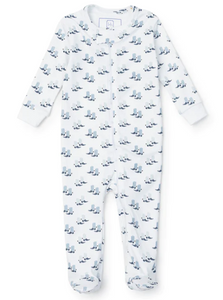 Parker Zipper Pajamas - Blue Texas Boot