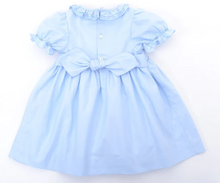 Load image into Gallery viewer, Baby Blue Triple Collar Organic Dress
