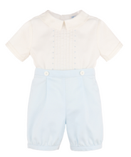 Load image into Gallery viewer, Blue Holly Jolly Boy Set
