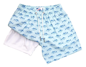 Blue Tuna Swim Shorts