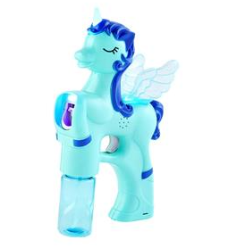 Blue Unicorn Bubble Maker