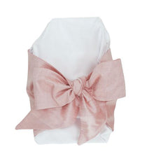 Load image into Gallery viewer, Silk Bow Swaddle - Southern Blush
