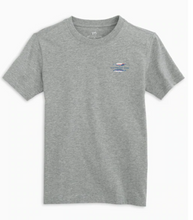 Load image into Gallery viewer, Heater Grey Bobbers And Lures Short Sleeve Tee
