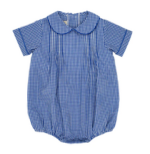 Load image into Gallery viewer, Boone Bubble - Rockefeller Royal Mini Gingham
